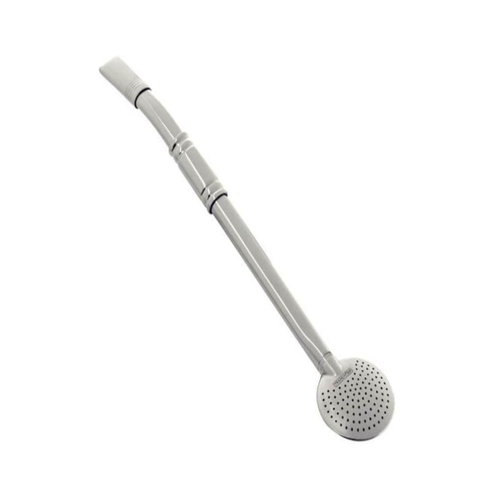 Bomba De Chimarrão Tramontina Ilex Em Inox Com Rosca 23cm
