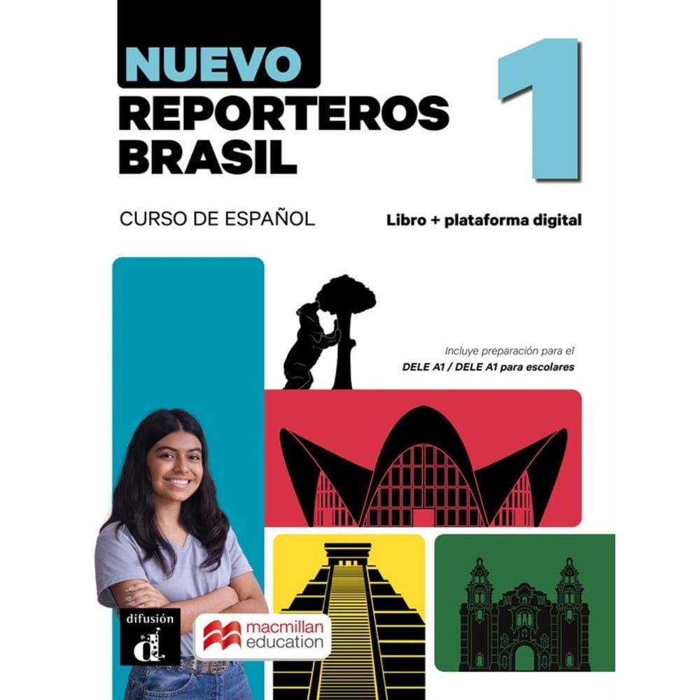 Nuevo Reporteros Brasil 1 - Ed.Hibrida Libro Del Alumno