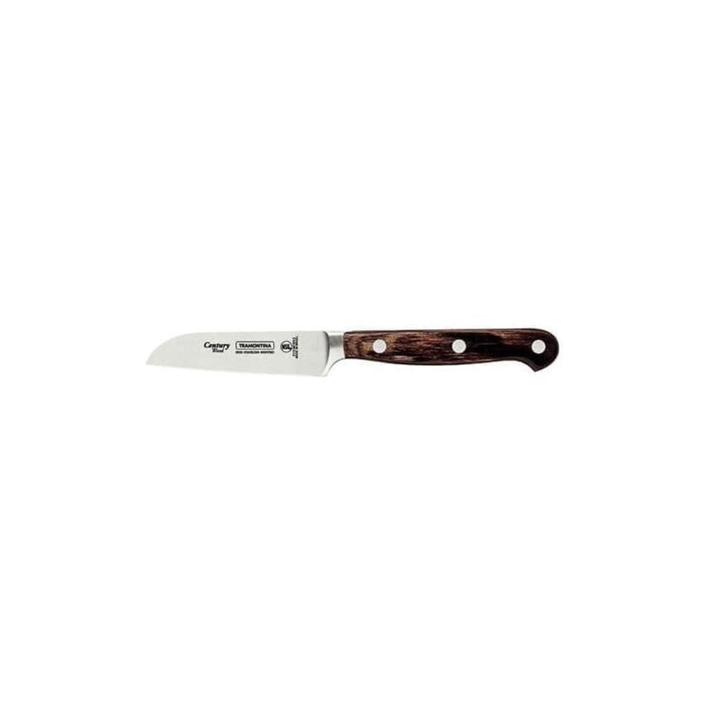 Faca Para Legumes E Frutas Tramontina 3 Century Wood Castanho