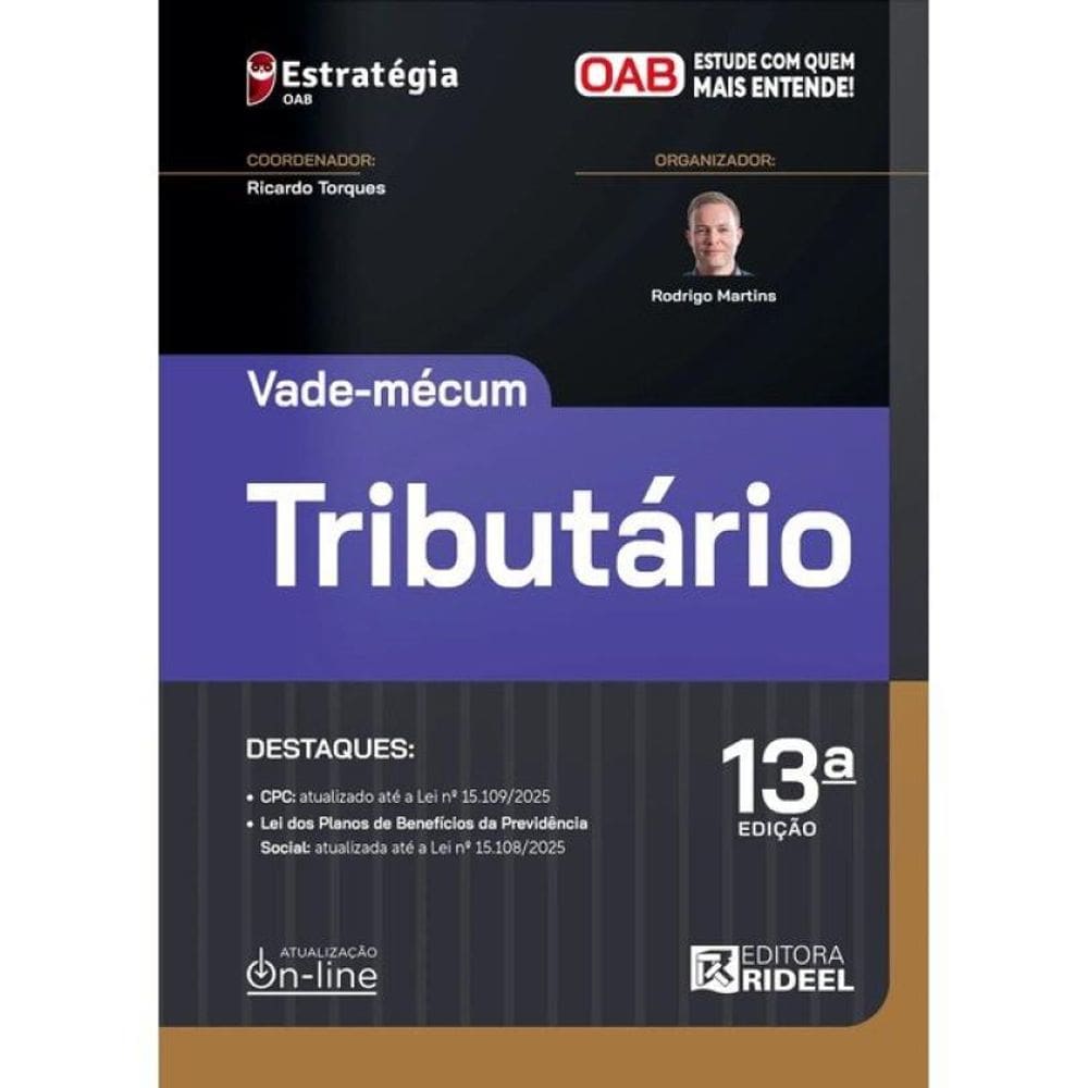 Vade-Mécum Tributário - 44º Exame Da Ordem - 2025