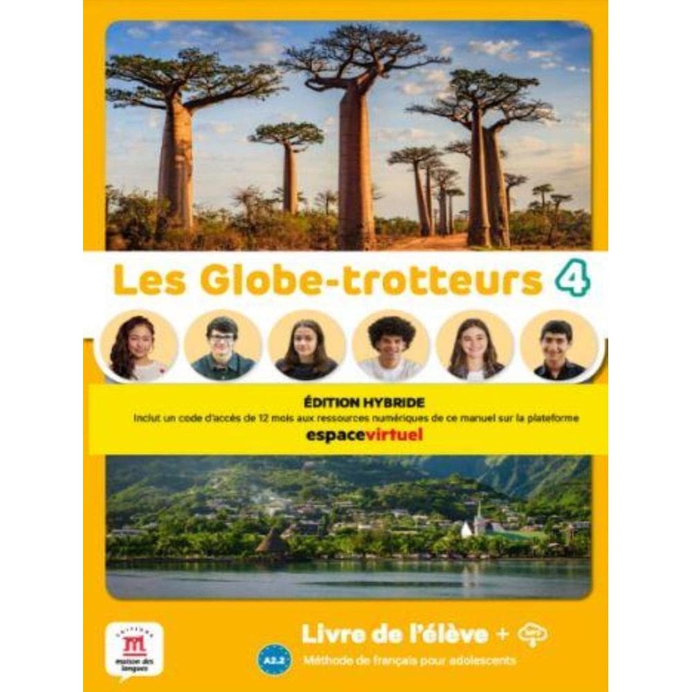 Les Globe-Trotteurs 4 - Ed. Hybride Livre De L´Eleve