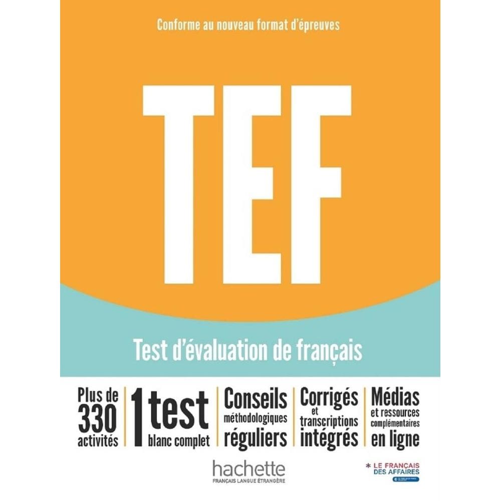 Tef - Test D´Evaluation De Francais - Livre D´Entrainement