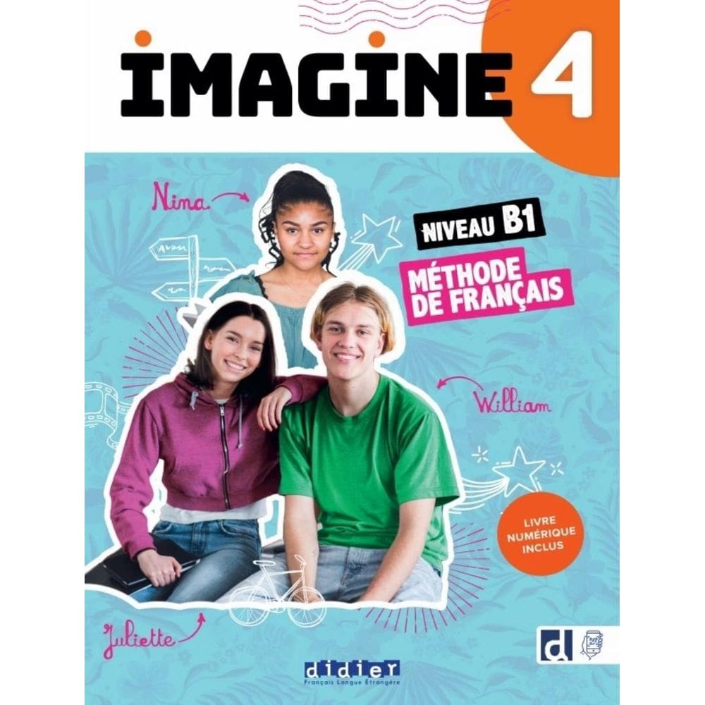 Imagine 4 (B1) - Livre + Livre Numerique