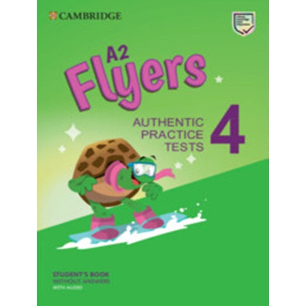 A2 Flyers 4 Sb Without Answers With Audio