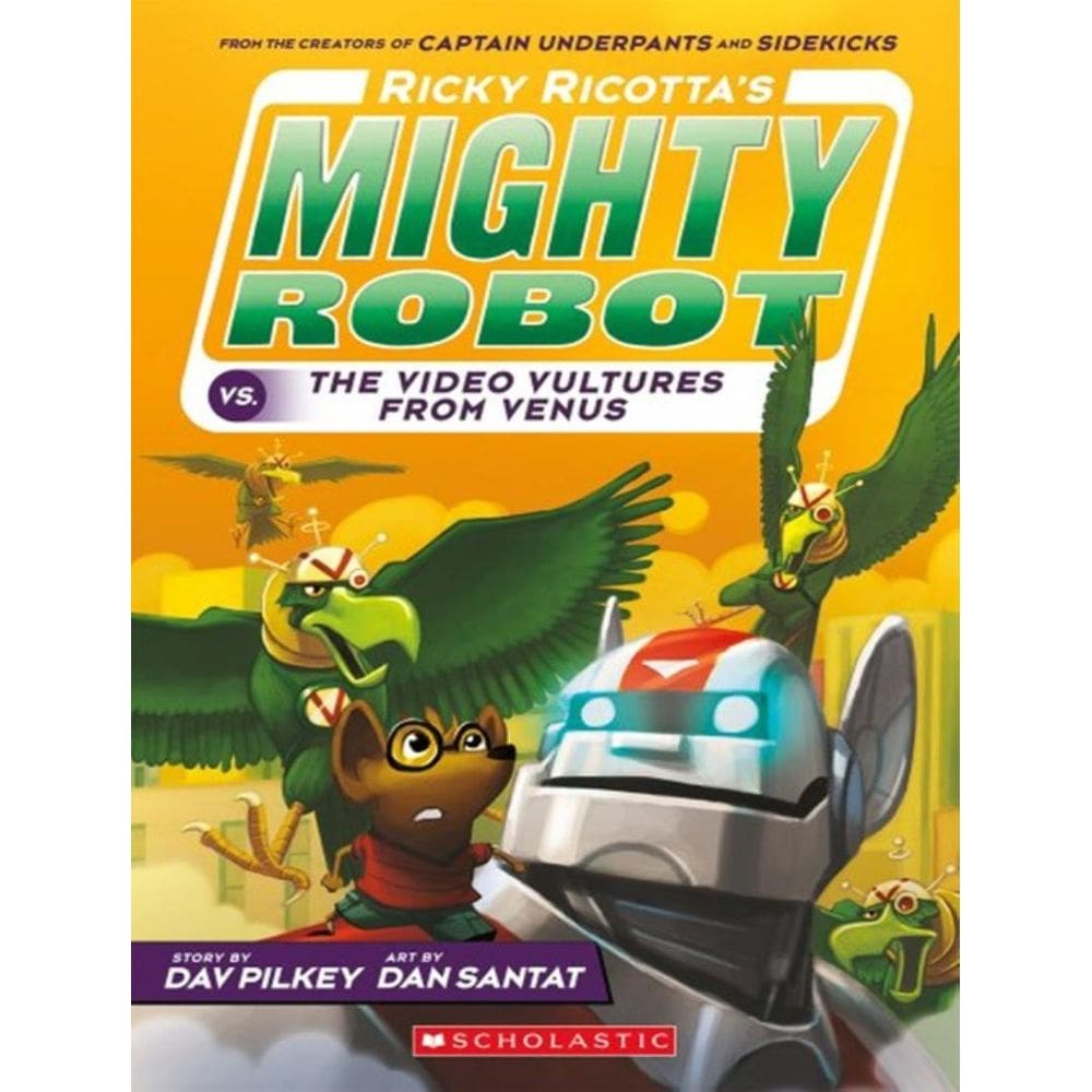 Ricky Ricottas Mighty Robot Vs. The Voodoo Vultures From Venus - Book 3