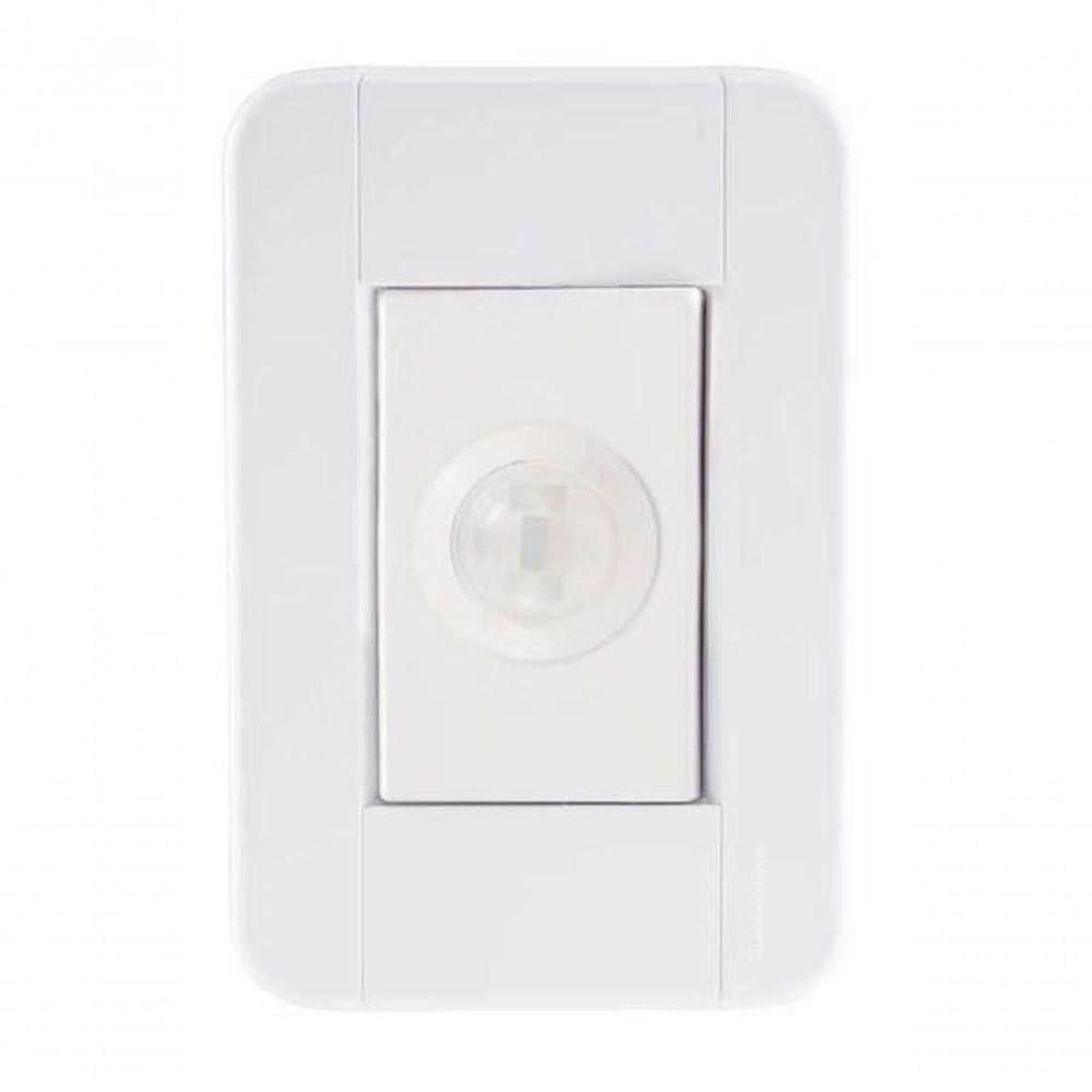 Conjunto 4x2 Detector De Presença Bivolt Tramontina Branco