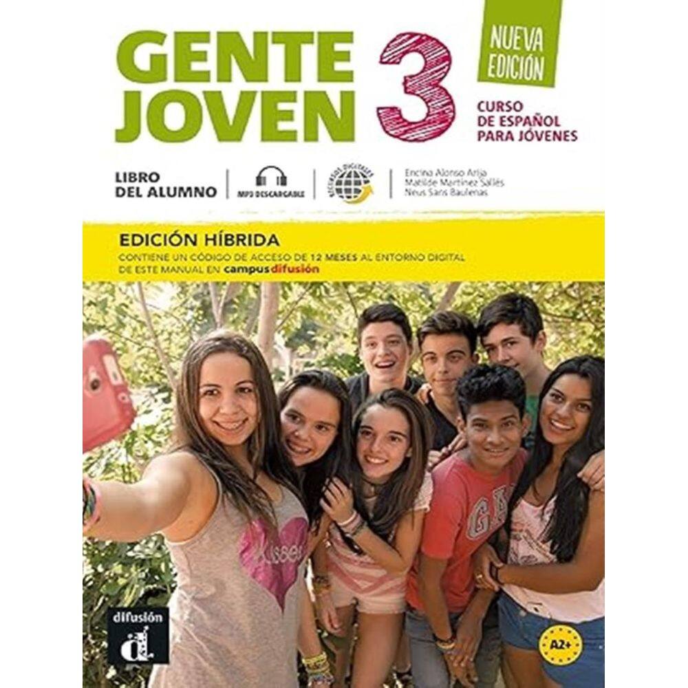 Gente Joven 3 - N/E - Ed.Hibrida Libro Del Alumno