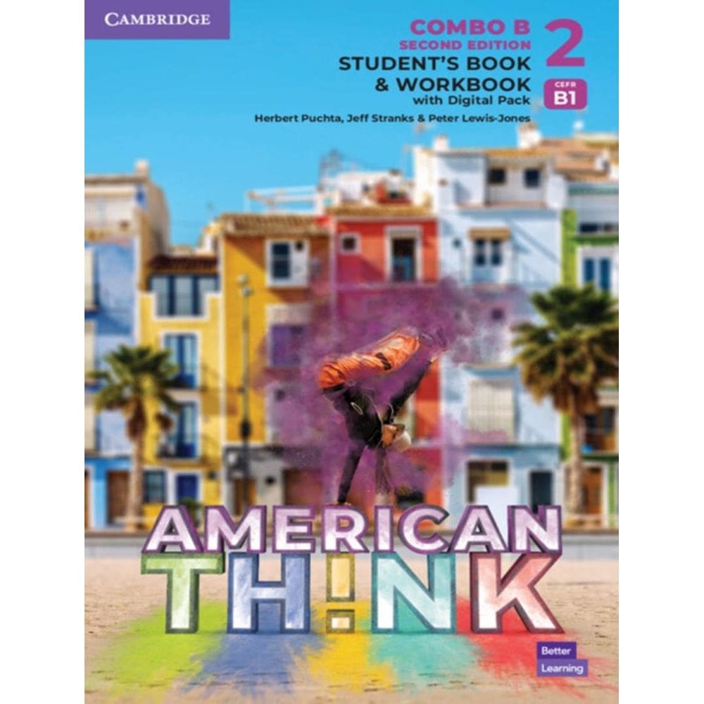 American Think 2B Combo Sb And Wb With Digital Pack - 2Nd Ed