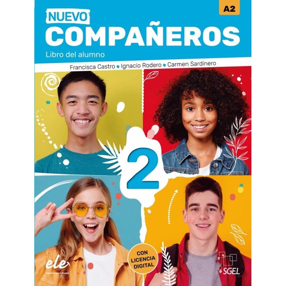 Nuevo Companeros 2 (A2) - Libro Del Alumno + Licencia Digital - 3ª Ed