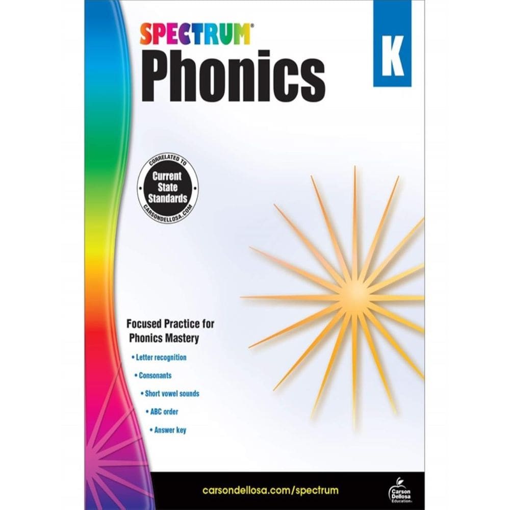 Spectrum Phonics - Grade K