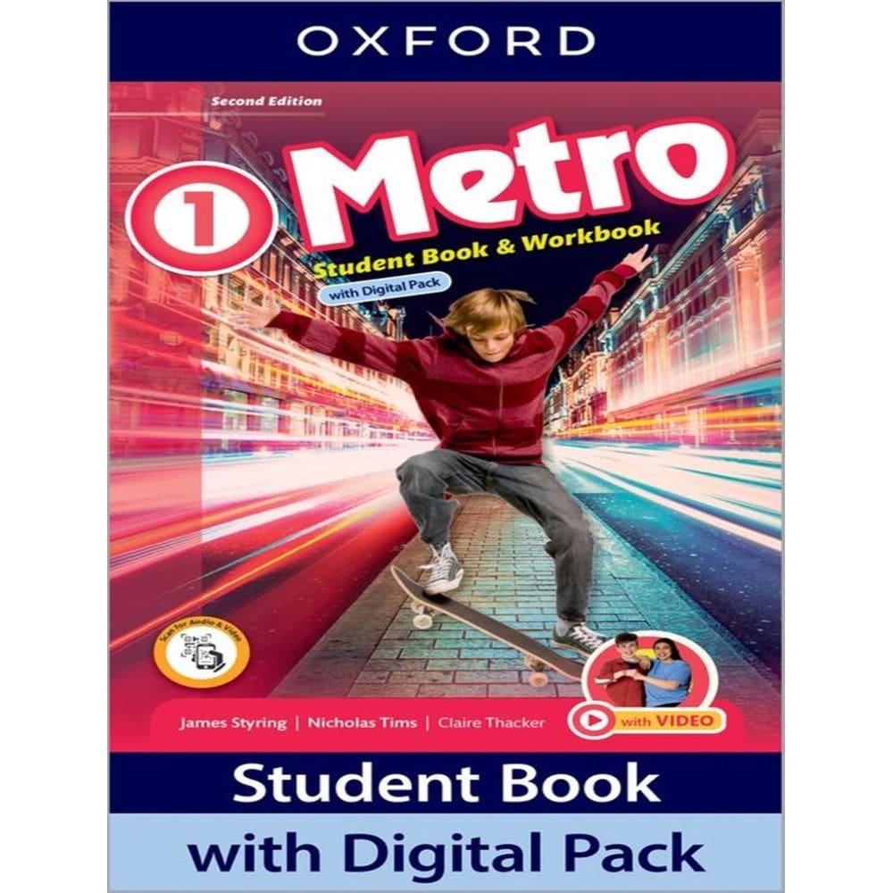 Metro 1 Sb/Wb With Digital Pk - 2Nd Ed