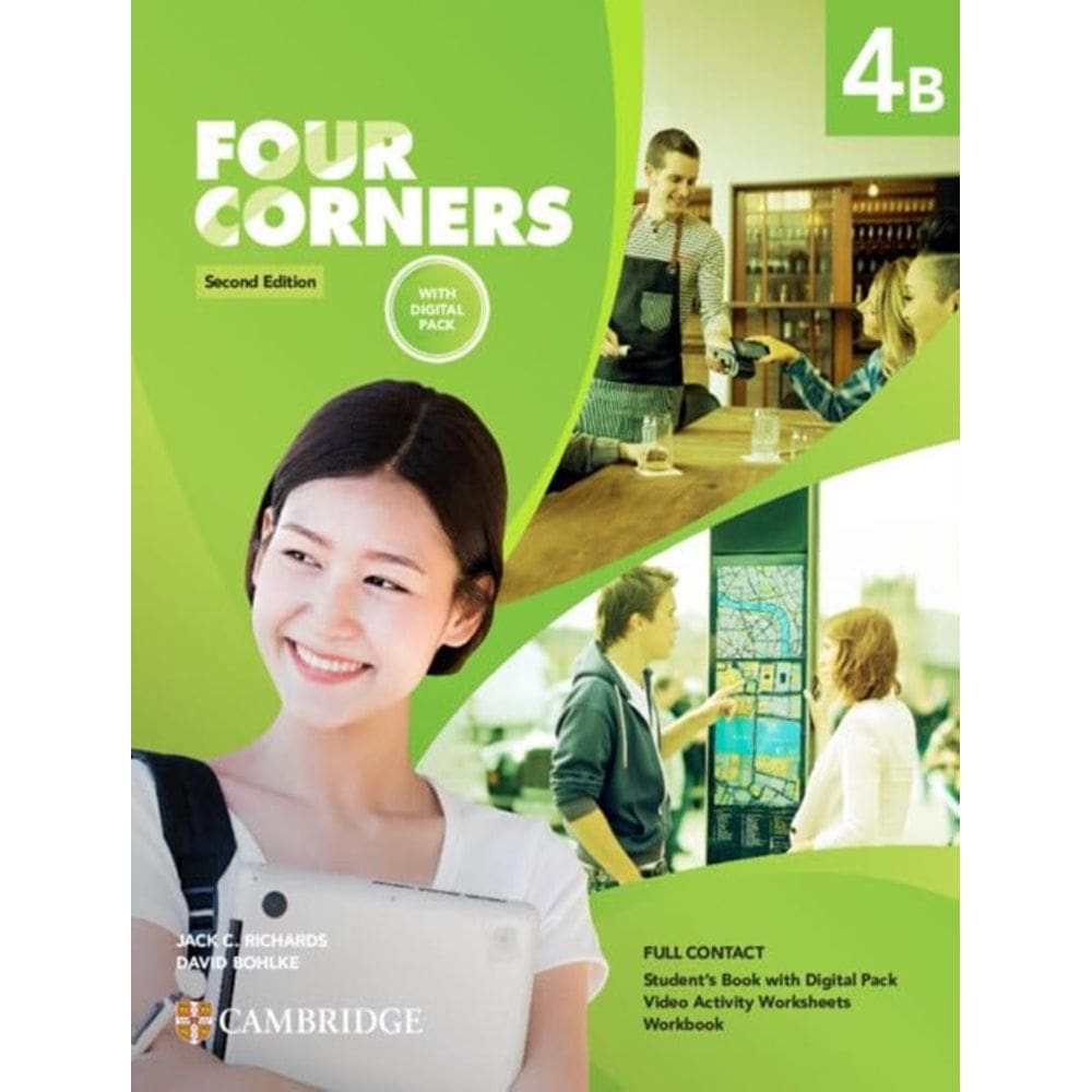 Four Corners Full Contact 4B With Digital Pack - 2Nd Ed