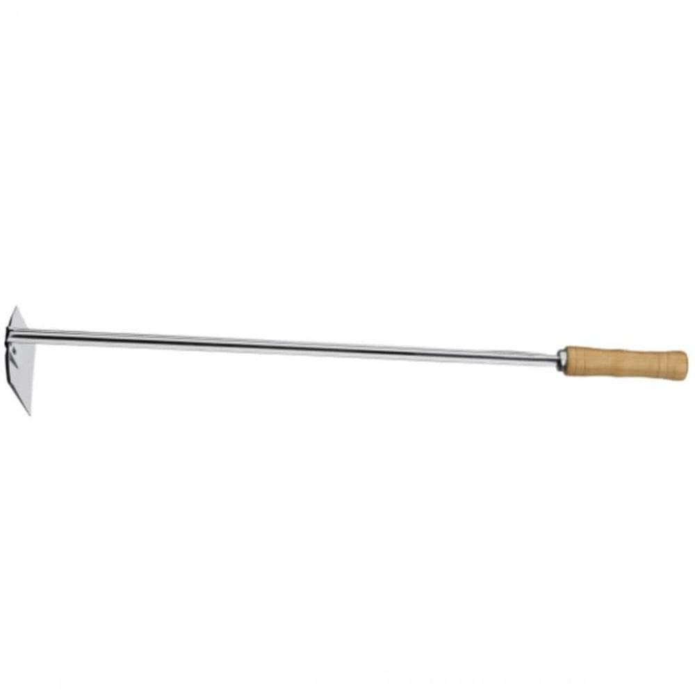 Puxador Para Brasas Tramontina Churrasco 72,7cm Aço Inox E Cabo De Madeira