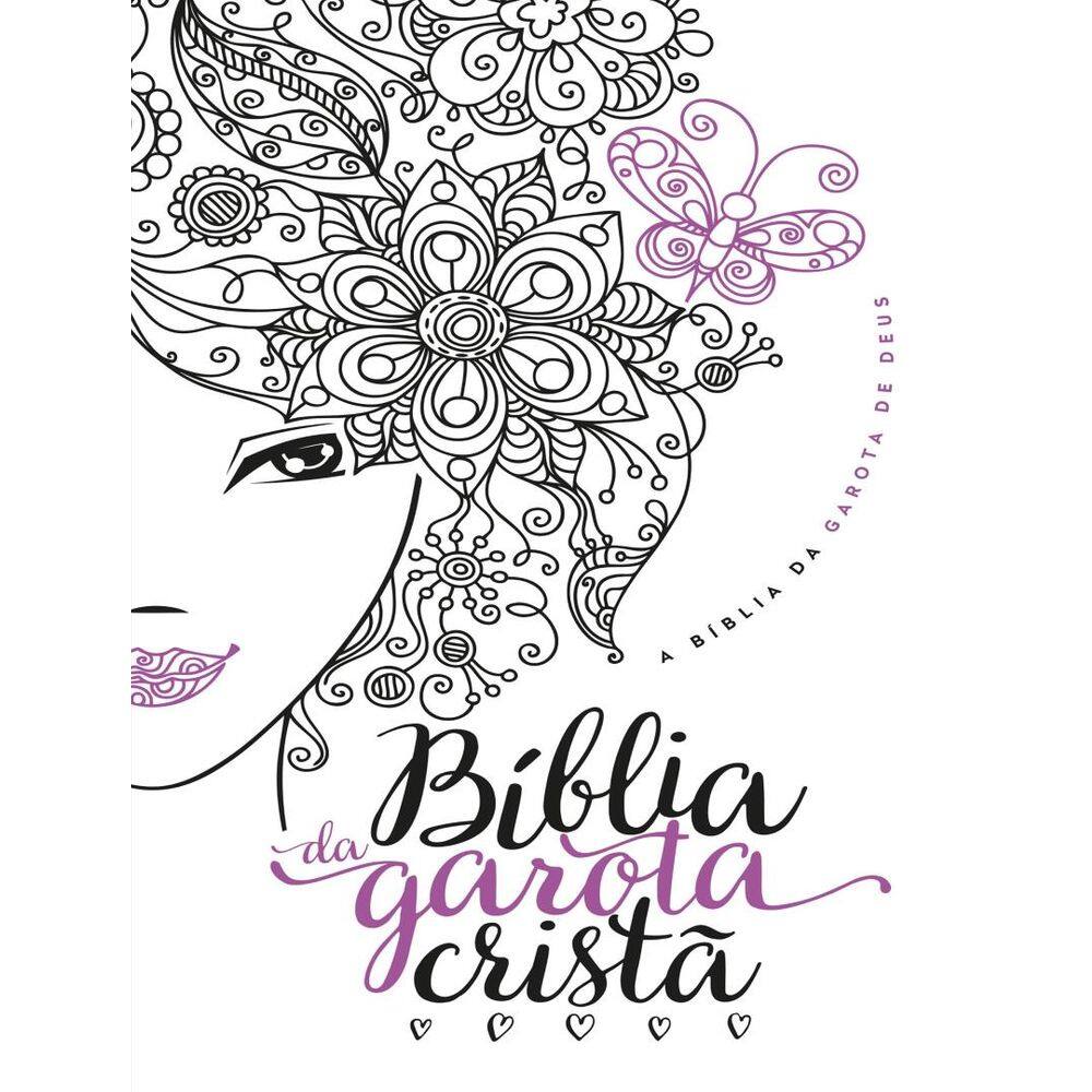 Biblia Da Garota Crista, Ntlh, Glitter