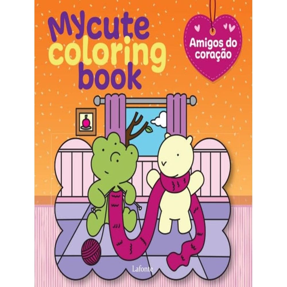 My Cute Coloring Book - Amigos Do Coracao