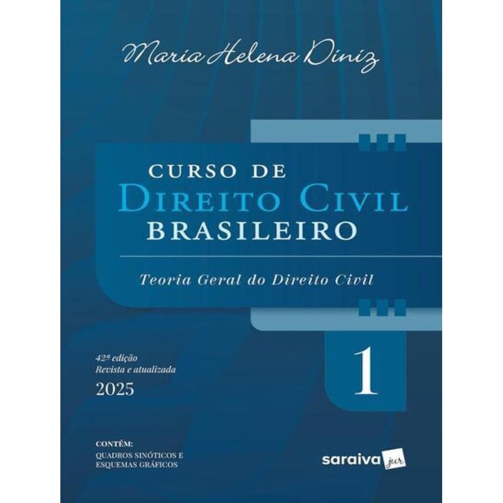 Curso De Direito Civil Brasileiro - Vol.1 - 42ª Ed 2025