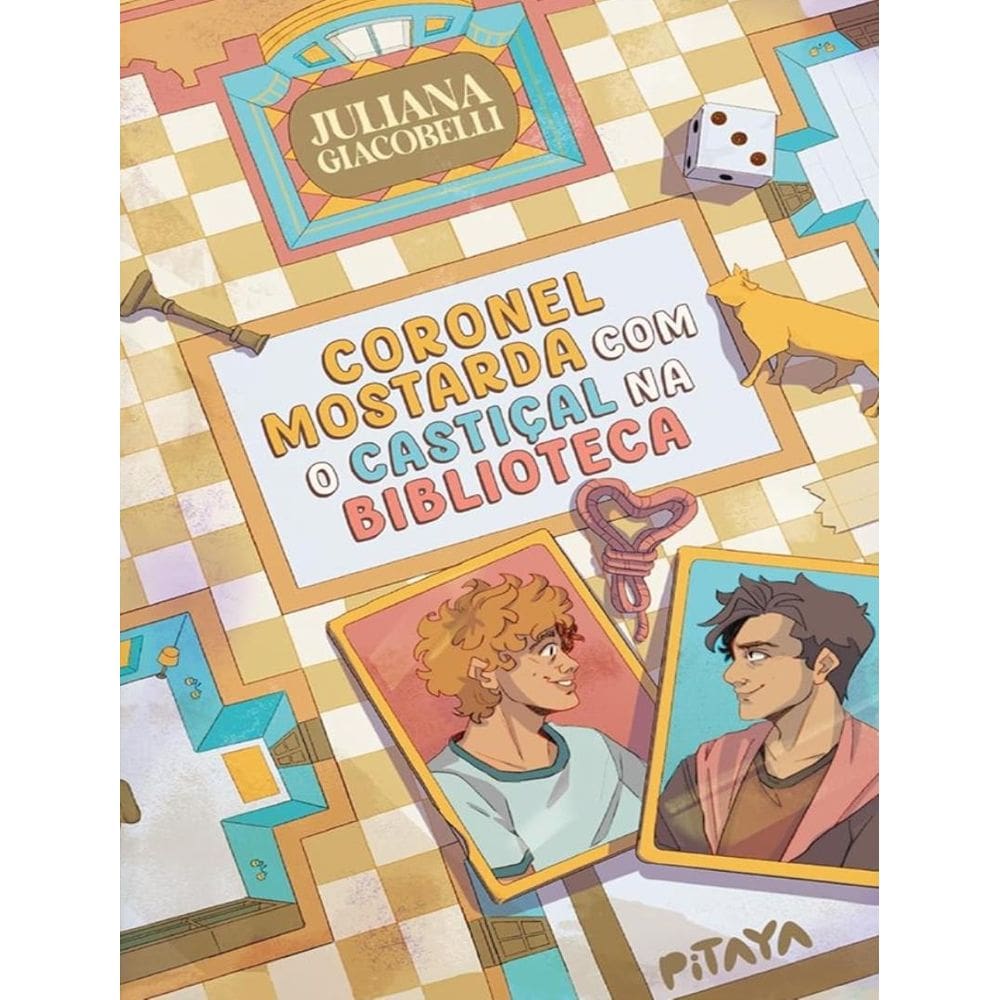 Coronel Mostarda Com O Castical Na Biblioteca