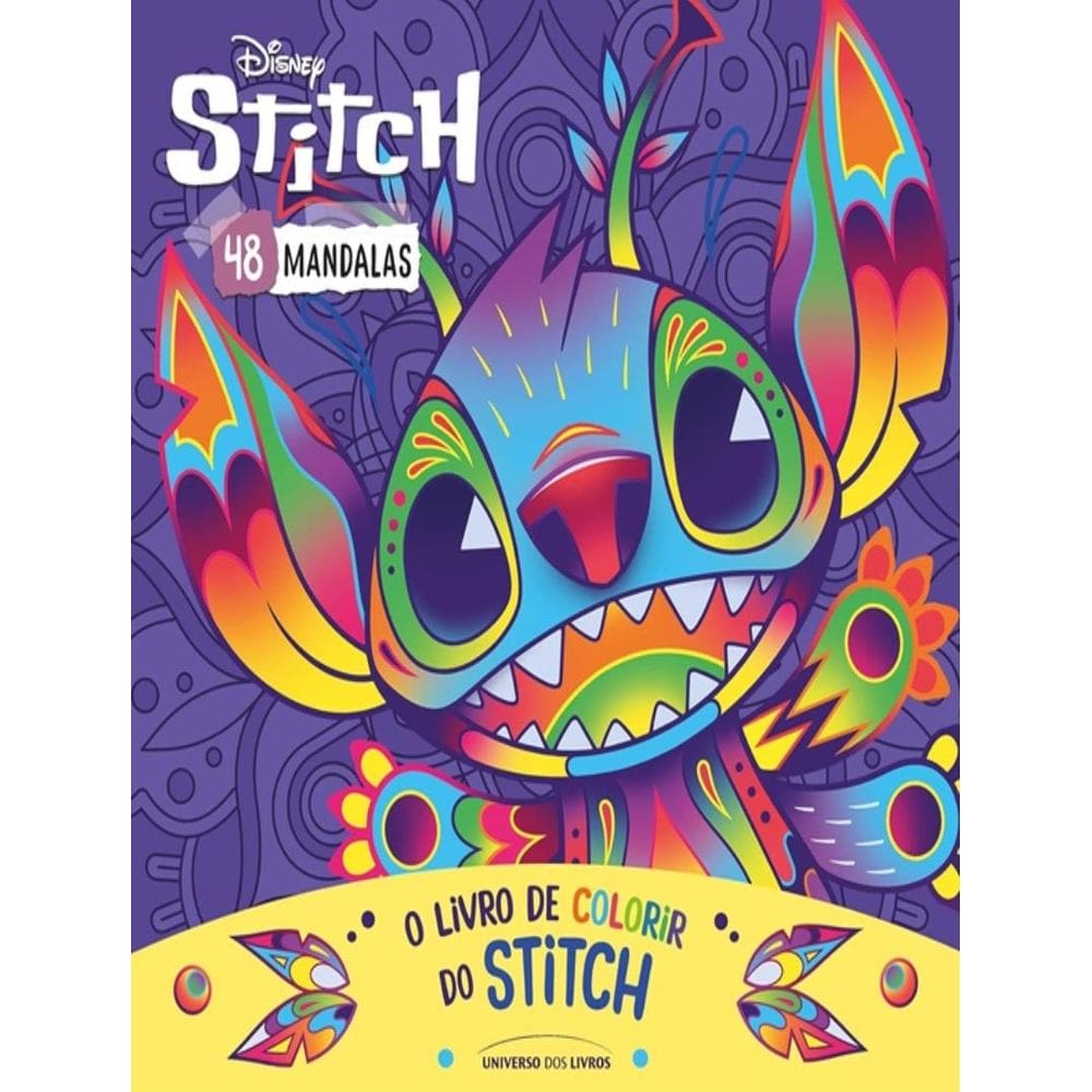 Livro De Colorir Do Stitch, O