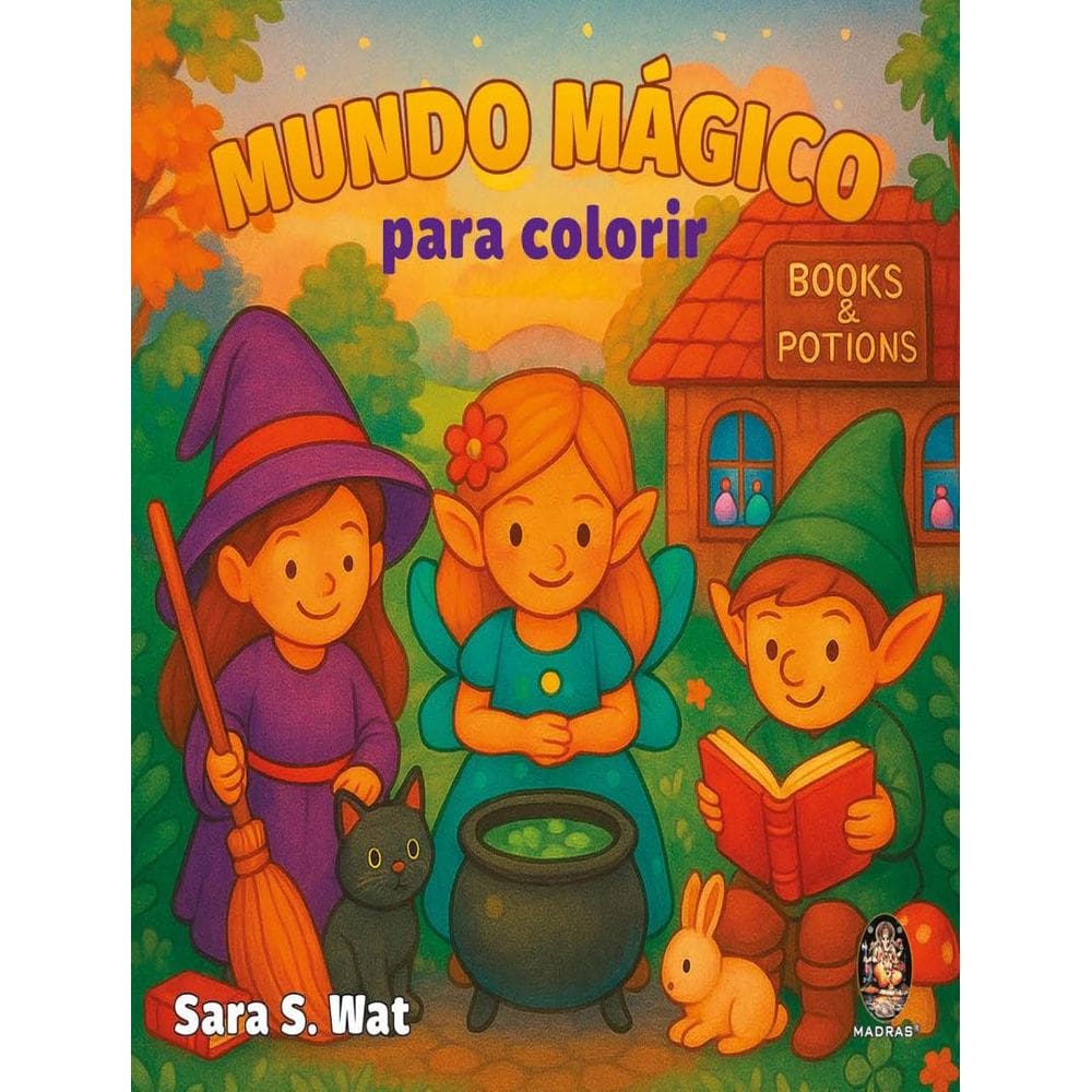 Mundo Magico Para Colorir