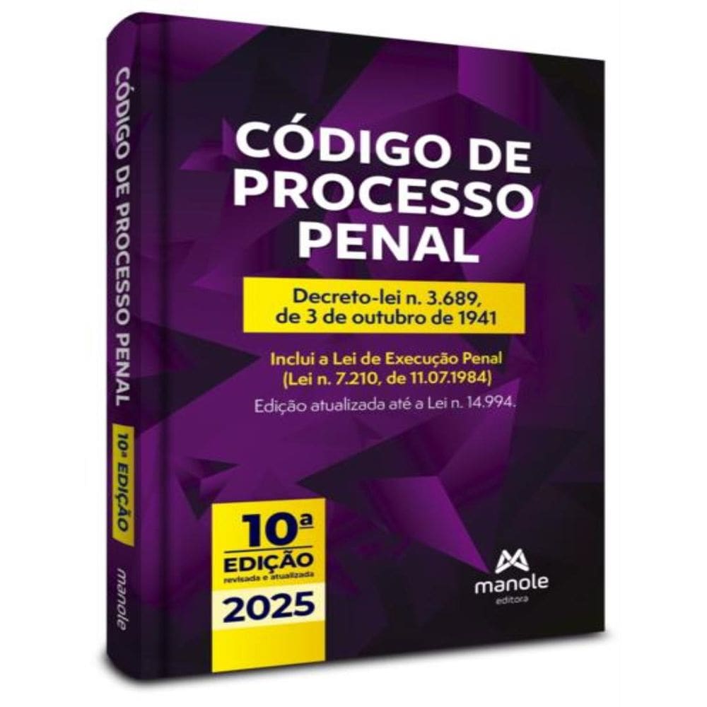 Codigo De Processo Penal - 10ª Ed