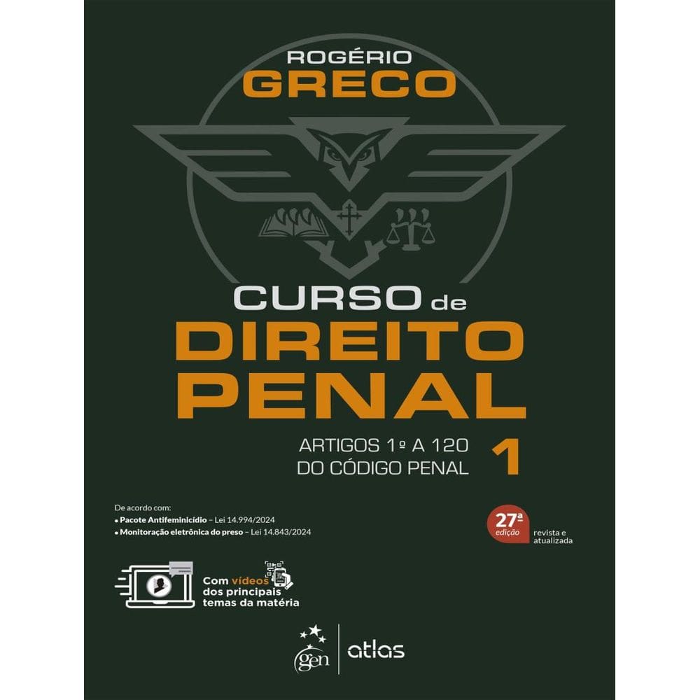 Curso De Direito Penal - Vol. 1 - 27ª Ed