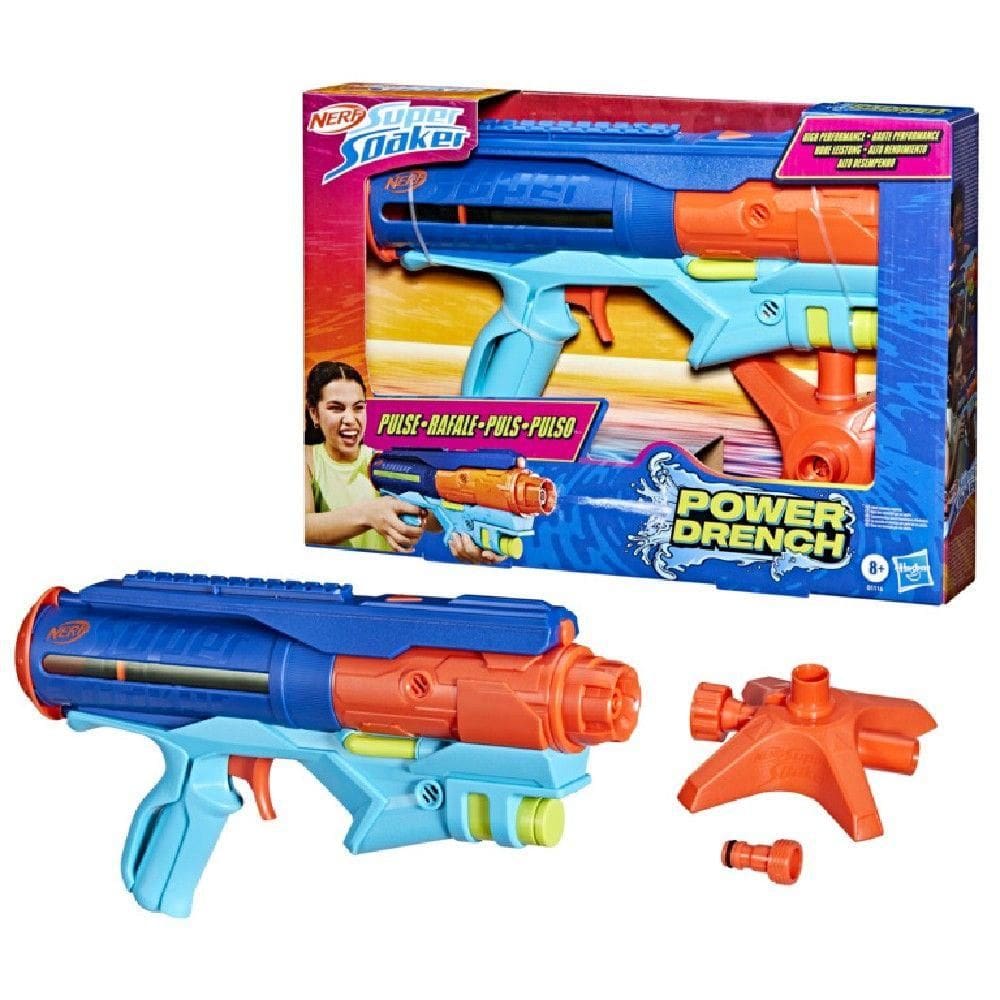 Lança Água Nerf Super Soaker Power Drench - Hasbro