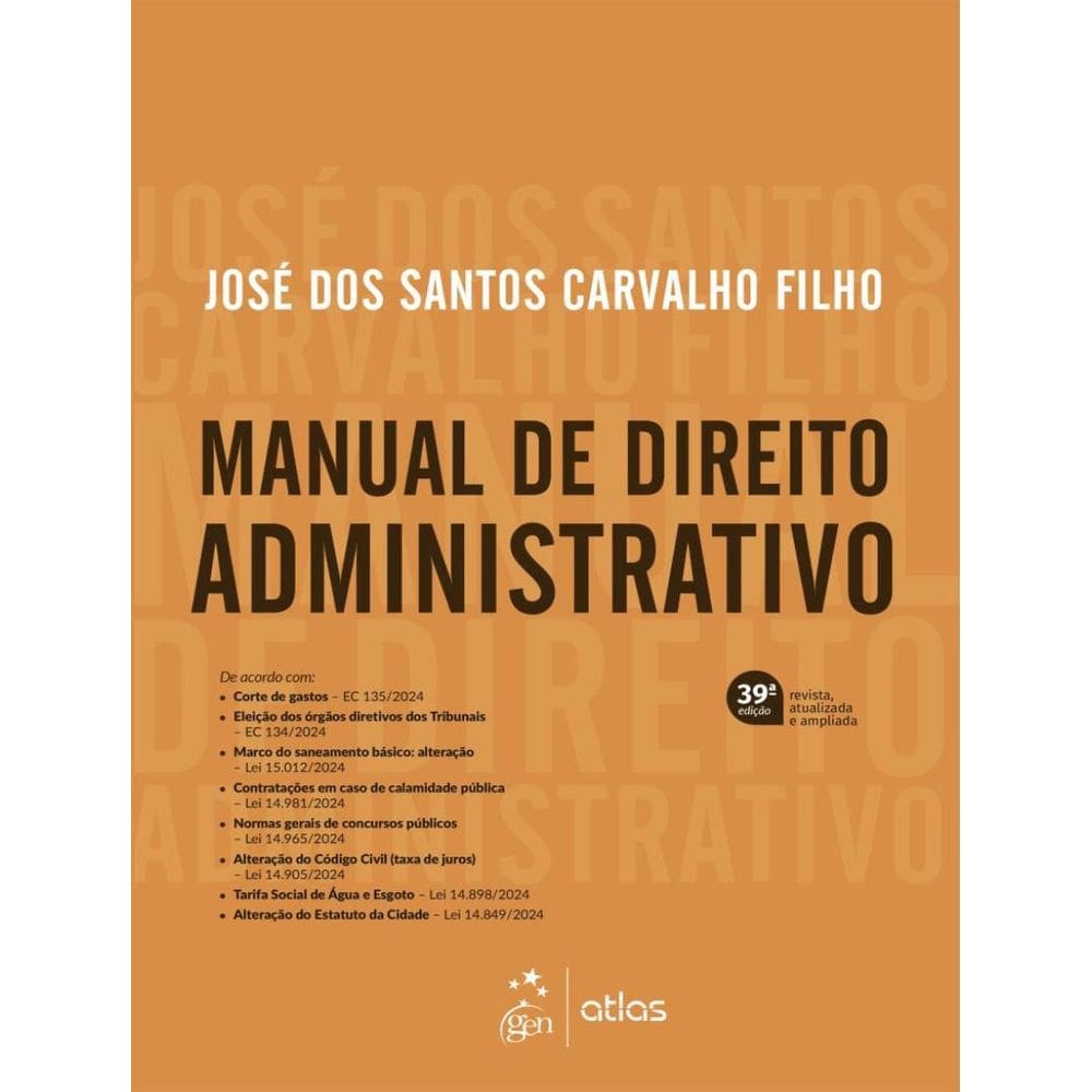 Manual De Direito Administrativo - 39ª Ed