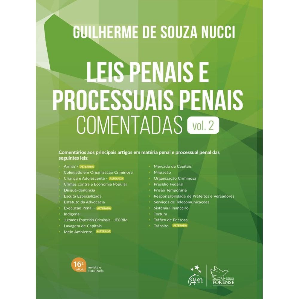 Leis Penais E Processuais Penais Comentadas - Vol.2 - 16ª Ed 2025