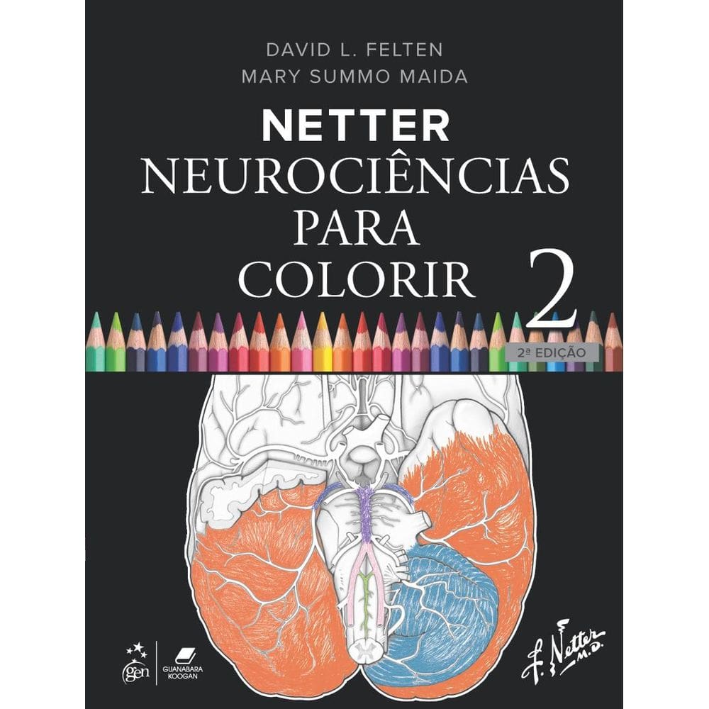 Netter Neurociencias Para Colorir - 2ª Ed