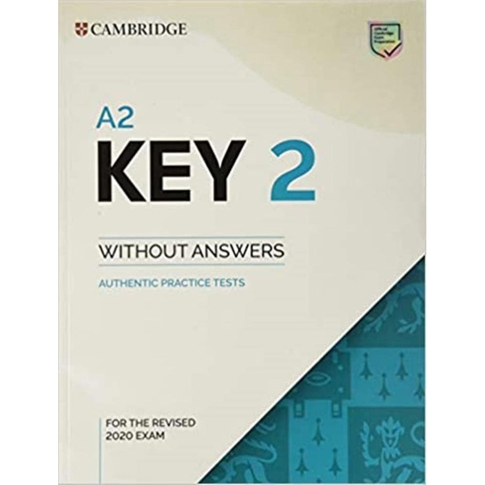A2 Key 2 Sb Without Answers - Authentic Practice Tests
