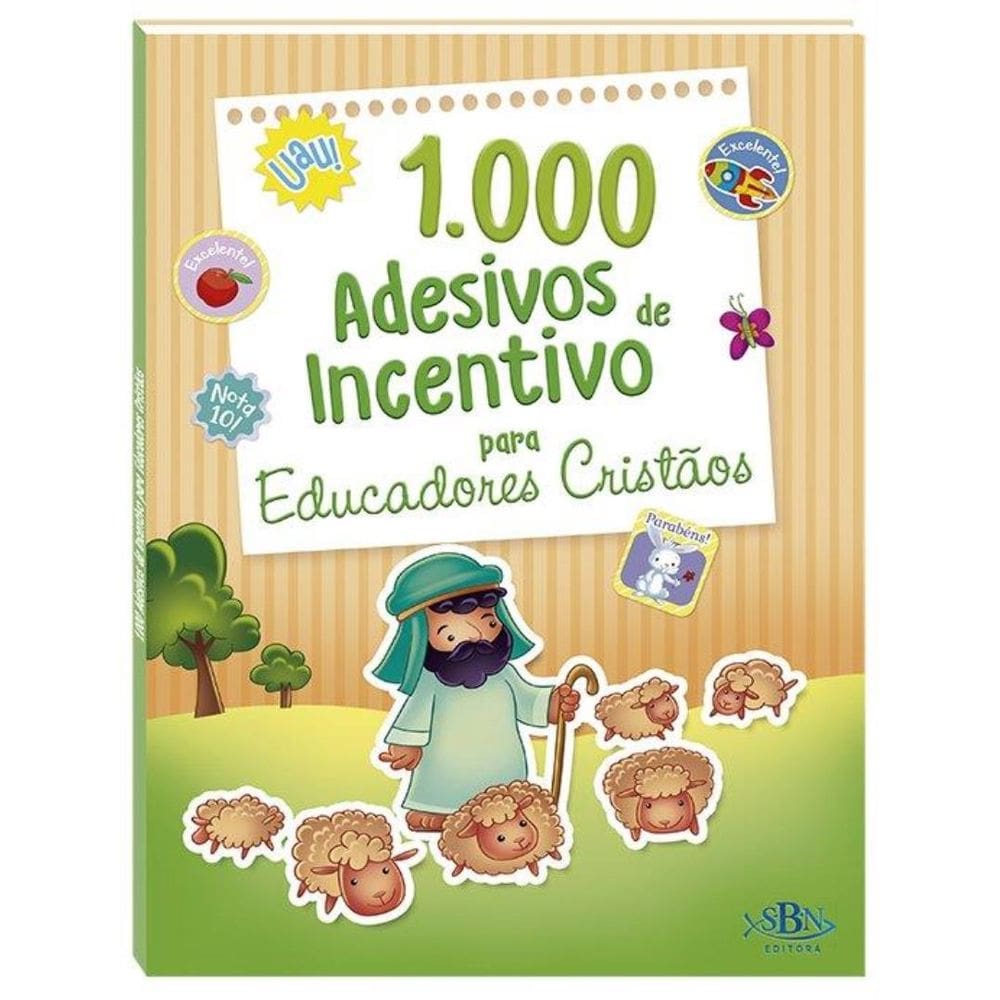 1000 Adesivos De Incentivo Para Eduacadores Cristaos