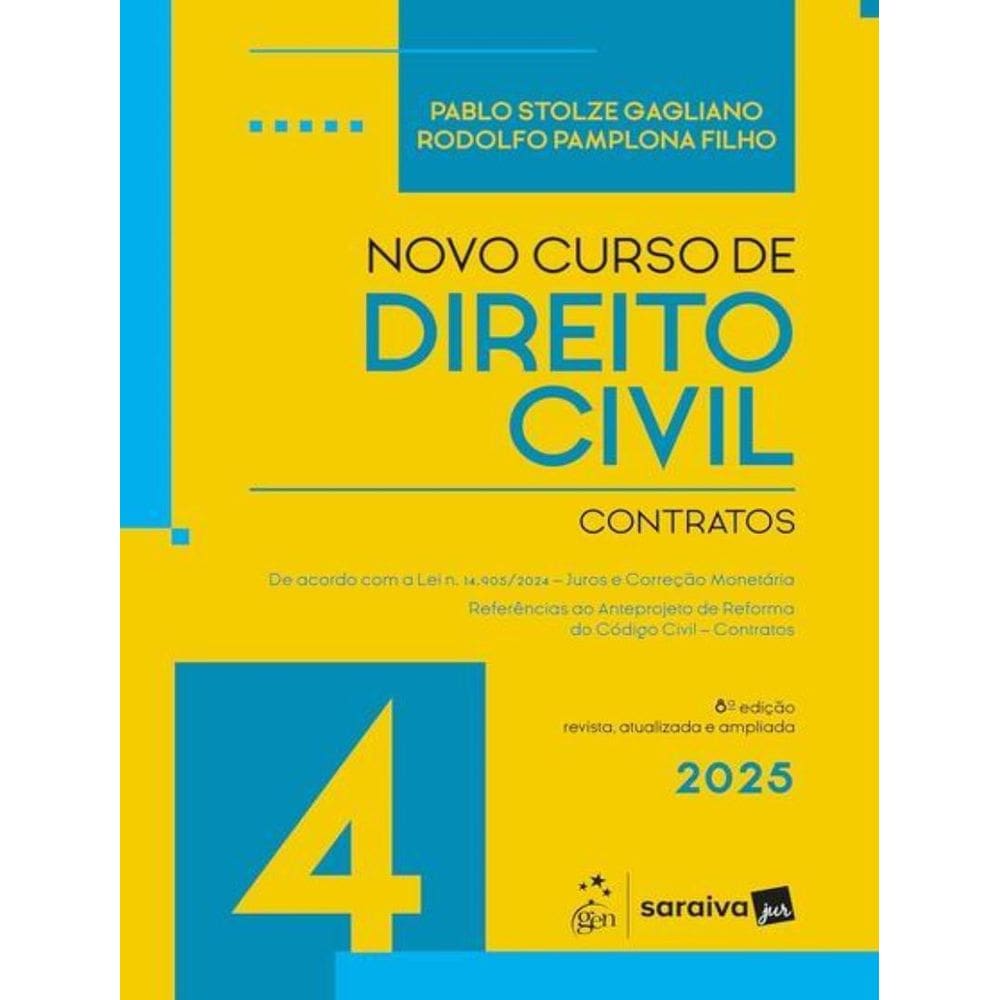 Novo Curso De Direito Civil - Vol. 4 - Contratos - 8ª Ed