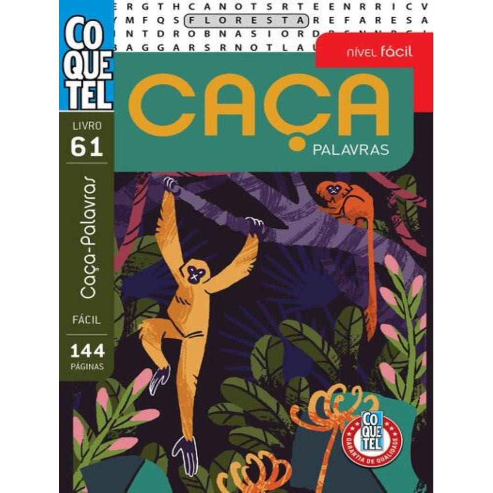 Colecao Coquetel - Caca Palavras - 61ªed