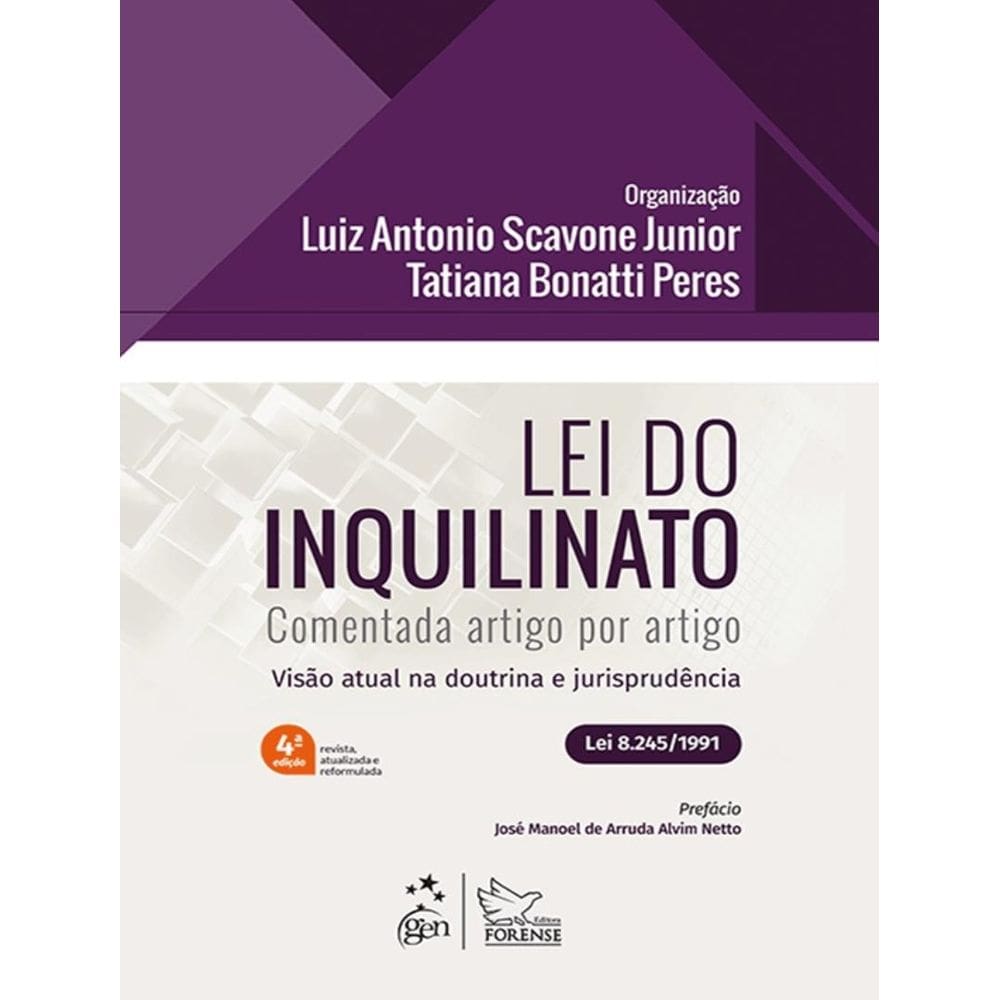 Lei Do Inquilinato - Comentada Artigo Por Artigo - 4ª Ed