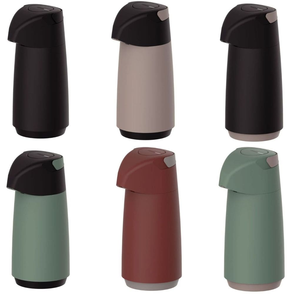 Garrafa Térmica Alça Embutida Exata 1 Litro Ampola de Vidro Quente Frio Tramontina