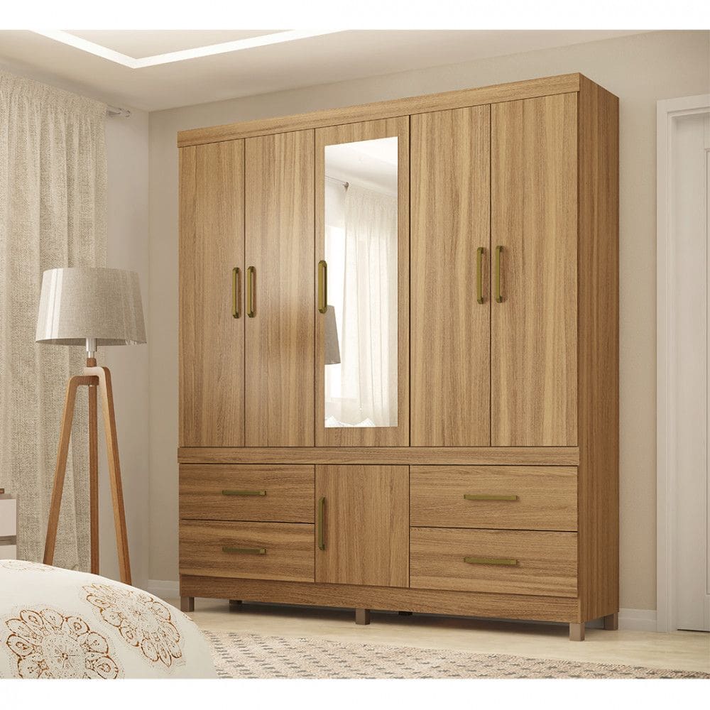 Guarda Roupa Demobile Guaruja 6 Portas