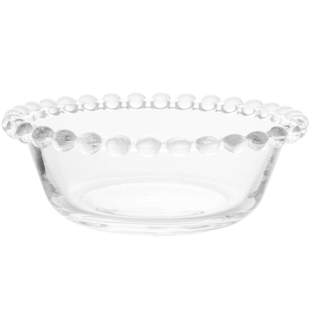 24 Bowls 180ml de Vidro Pearl Wolff Cumbucas Transparentes Sobremesas Frutas Petiscos Restaurantes