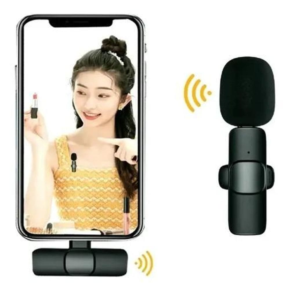 Microfone De Lapela Tipo C Ideal Para Criadores De Vídeo