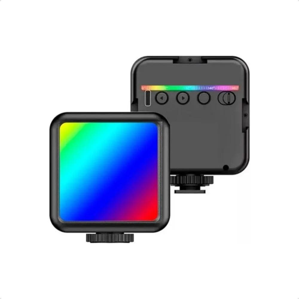 2X Iluminador Led Rgb 5600K Luz Para Video Gravacao E Cenári