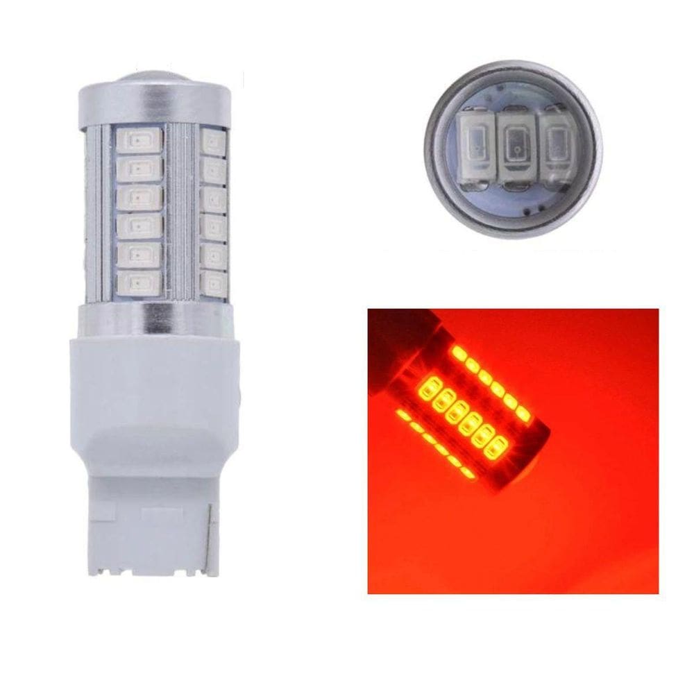 Led Base T20 33 Leds Vermelho 1 Polo  Unidade