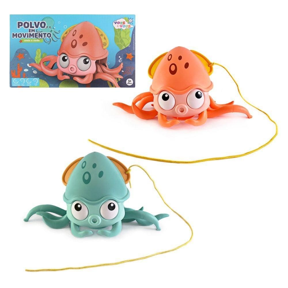 Brinquedo Polvo Infantil Com Movimento