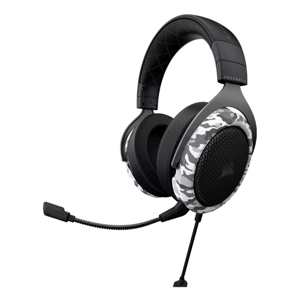 Headset Gamer Corsair Hs60 Haptic Bass - Camuflado