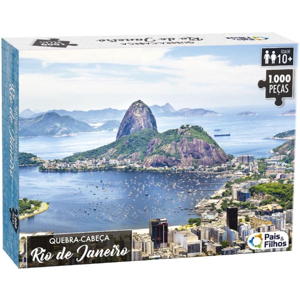 Quebra-Cabeça Rio de Janeiro 1000 peças