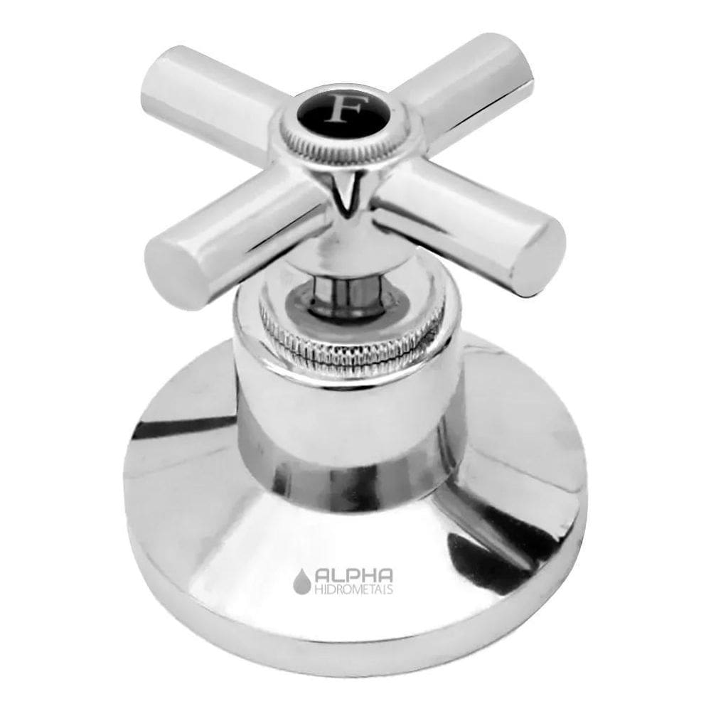 2X Acabamento Registro Pressão Gaveta Cr 1/2, 3/4 E 1P Deca