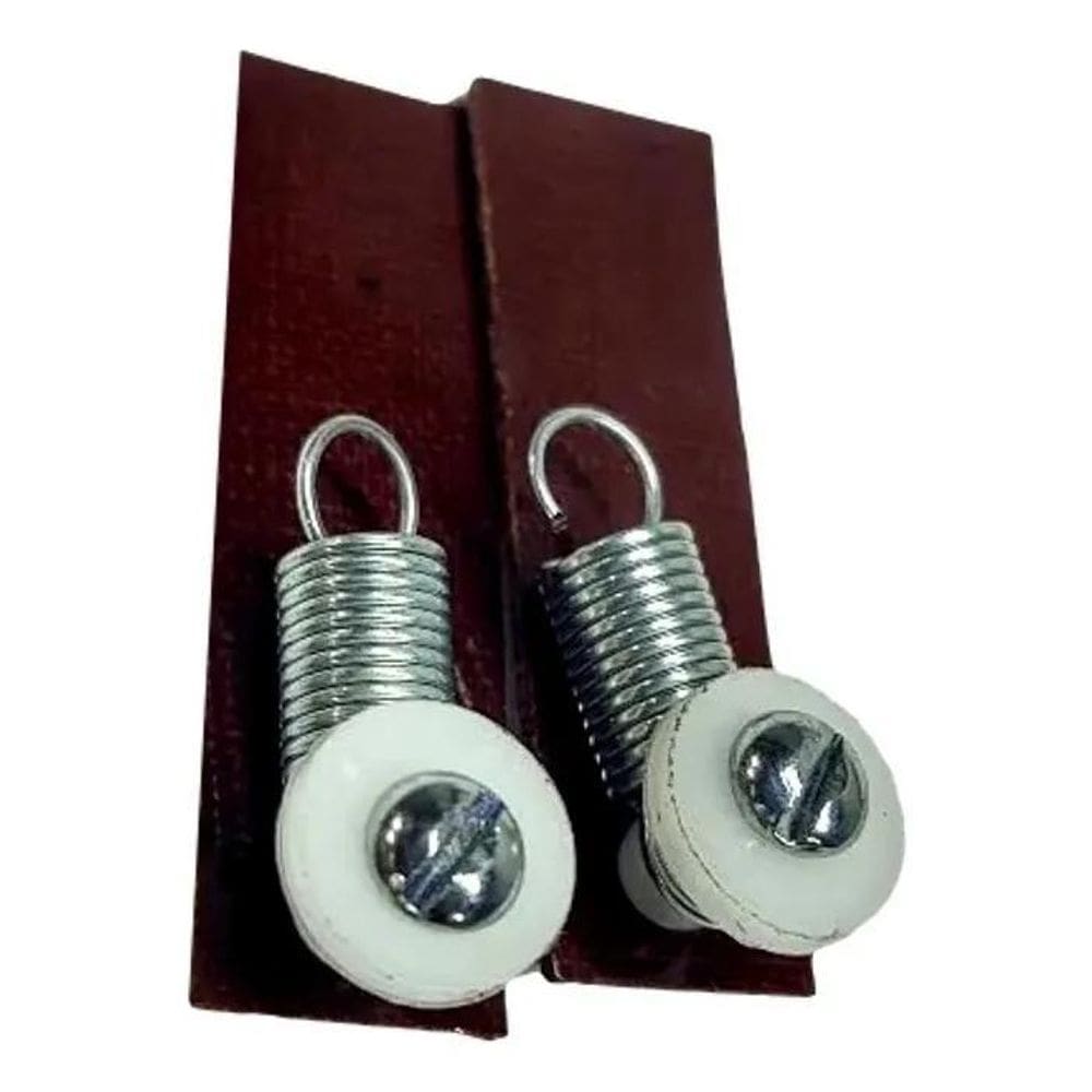 2X Kit Lateral Com Mola + Bucha Da Resistência Para Seladora