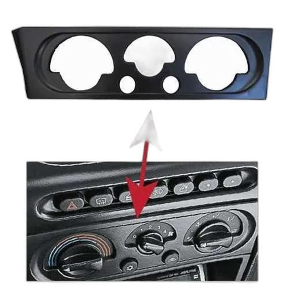 Painel Central Do Ar Moldura Inferior Fiat Tempra Após 95