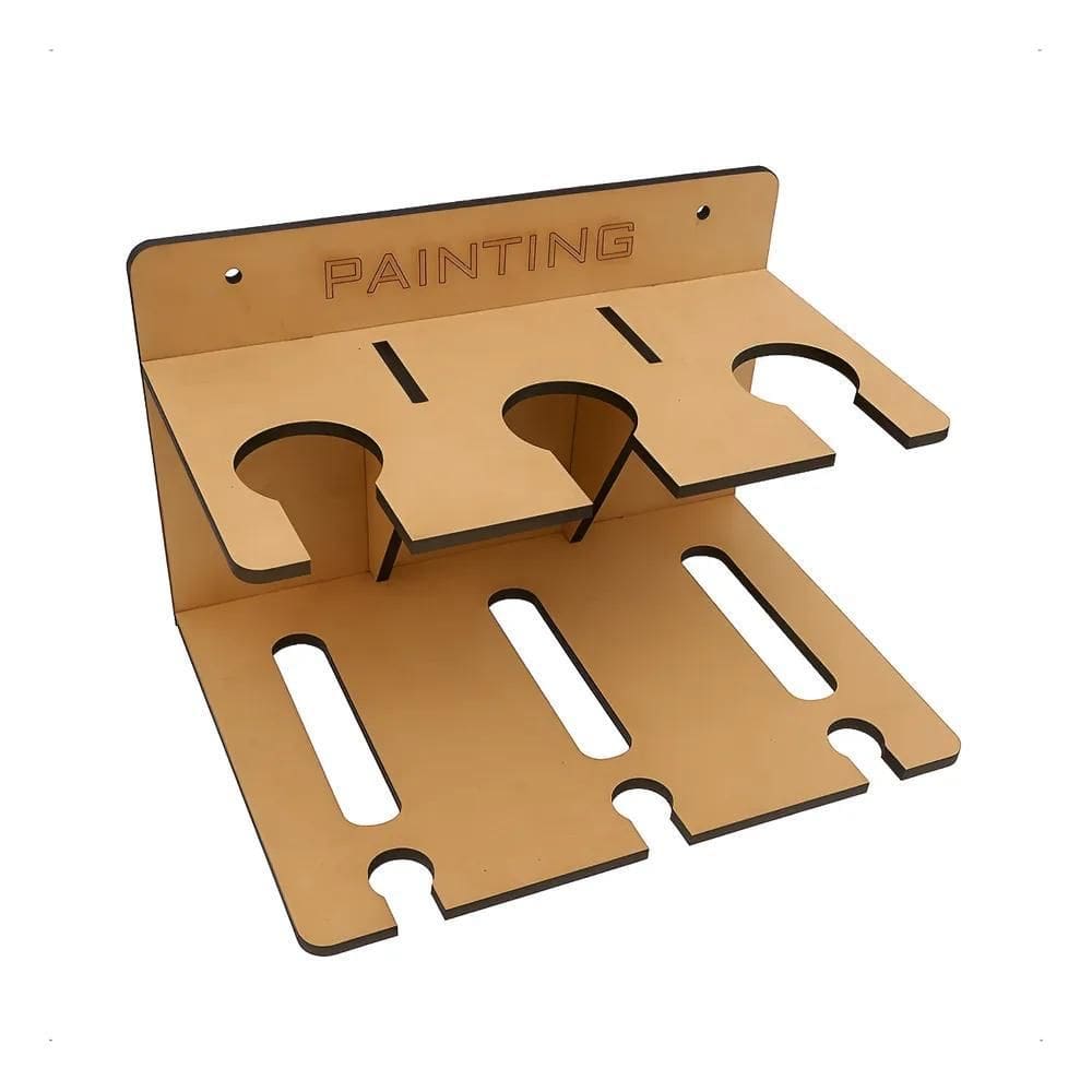 2X Suporte Para 3 Pistolas De Pintura 1172