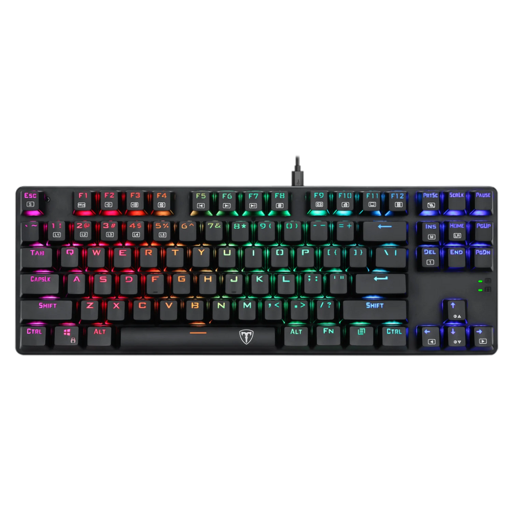 Teclado Gamer Mecânico T-dagger Tgk-315-bl Bora Rgb Espanhol
