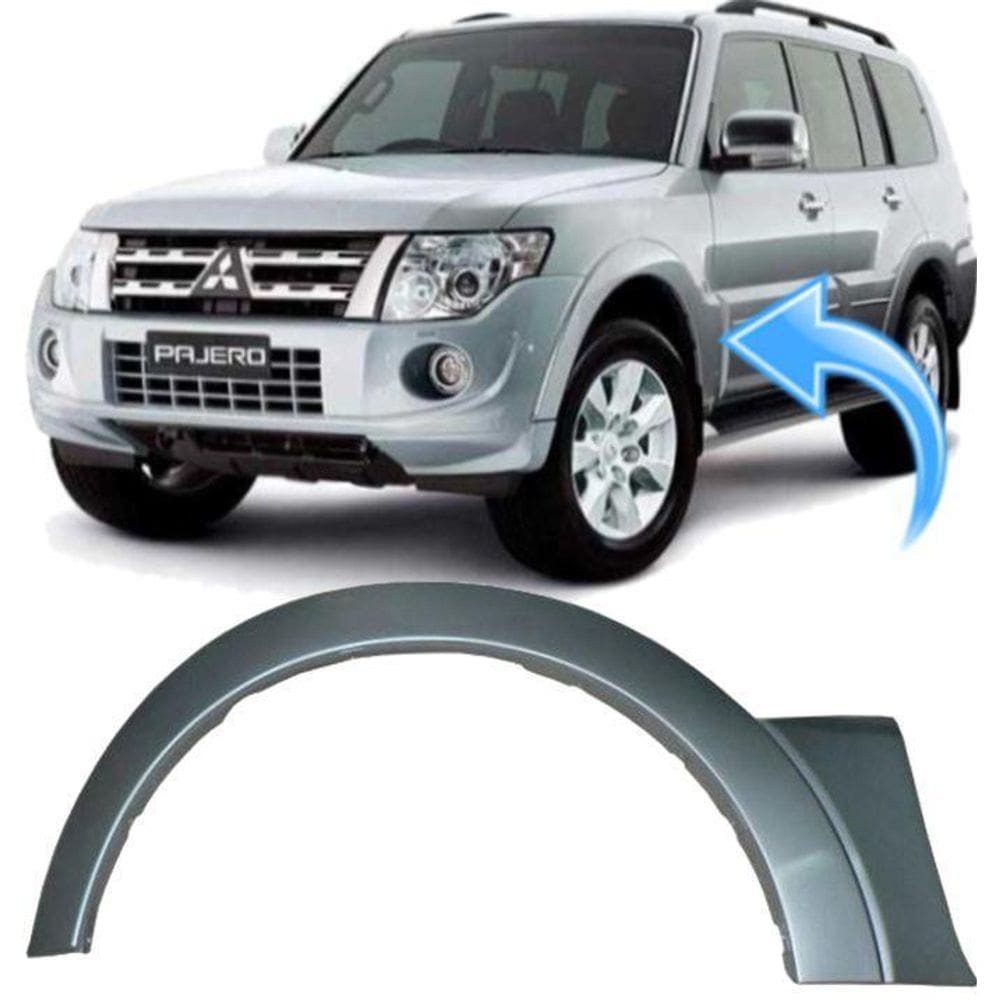 Moldura Friso Paralama Pajero Full De 2008 À 2019 - Esquerdo