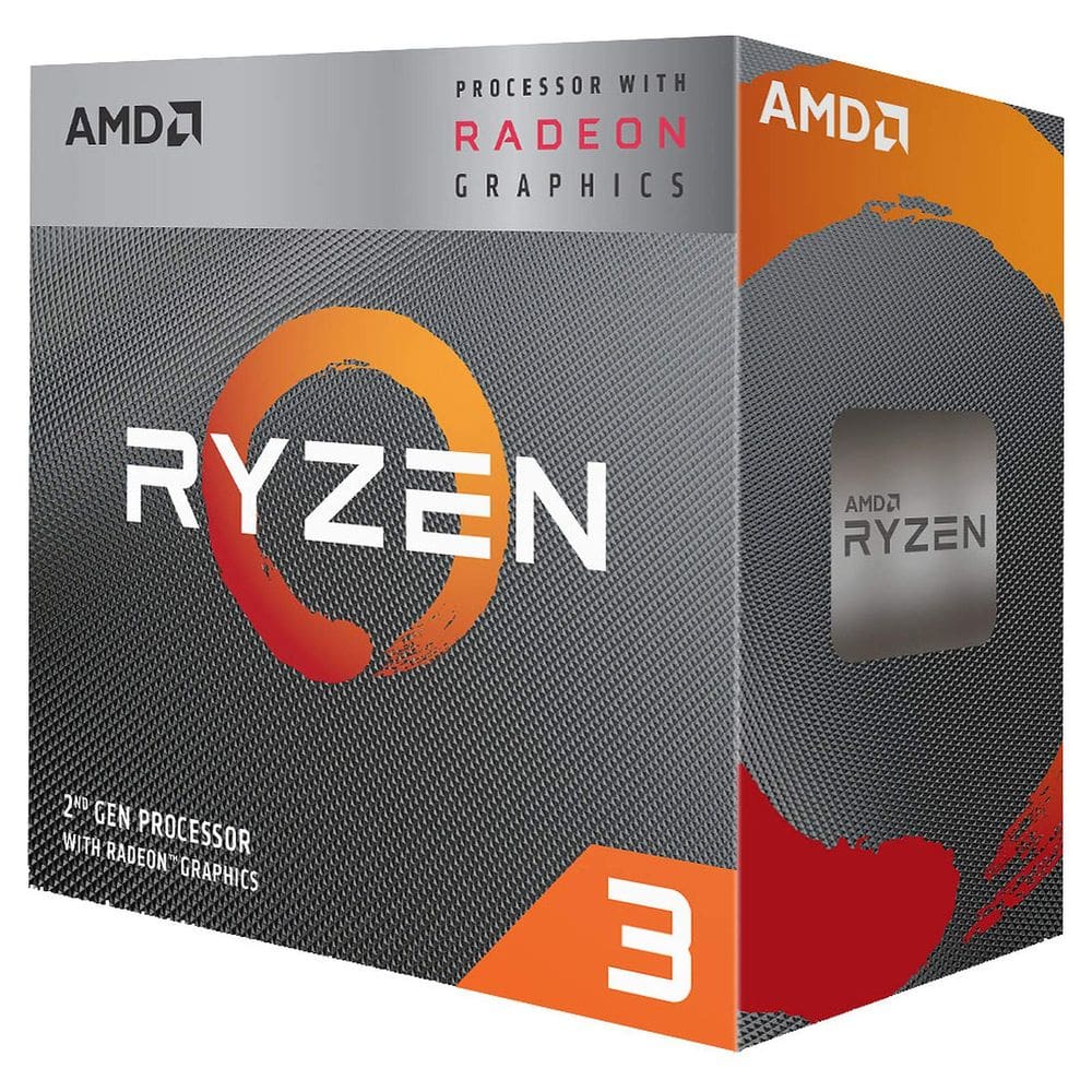 Processador de desktop AMD Ryzen 3 3200G de 4 núcleos desbloqueado